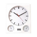 Wall Clock w/ Thermometer & Hygrometer